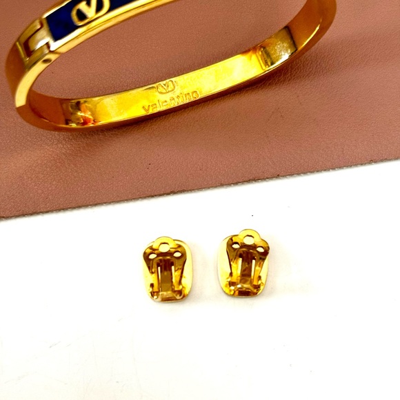 Vintage Valentino Garavani Bracelet & Earrings - Picture 3 of 7